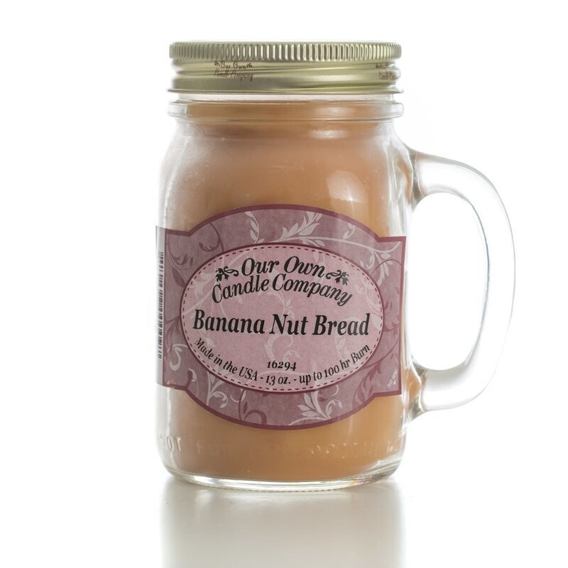 Banana Nut Bread 13 Oz. Mason Jar