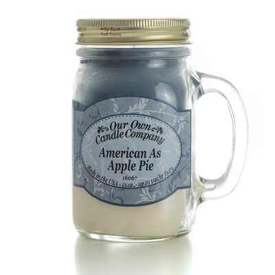 American As Apple Pie 13 Oz. Mason Jar 