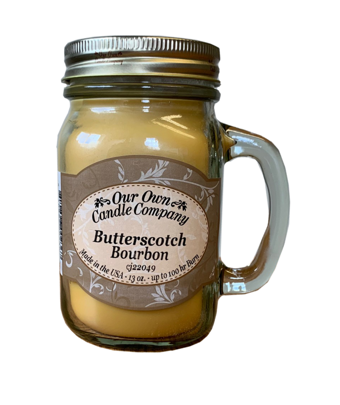 Butterscotch Bourbon 13 Oz. Mason Jar 