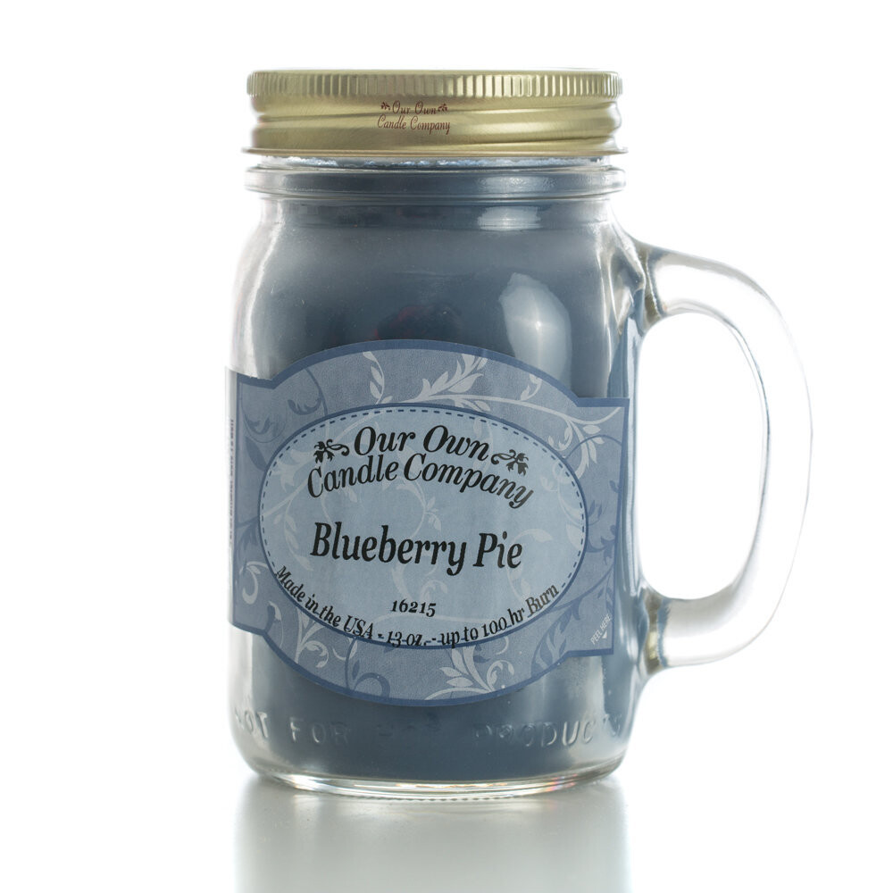 Blueberry Pie 13 Oz. Mason Jar 