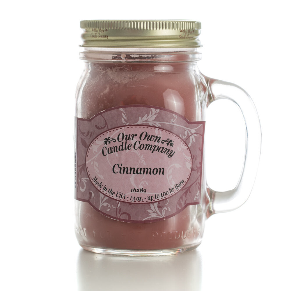 Cinnamon 13 Oz Mason Jar 