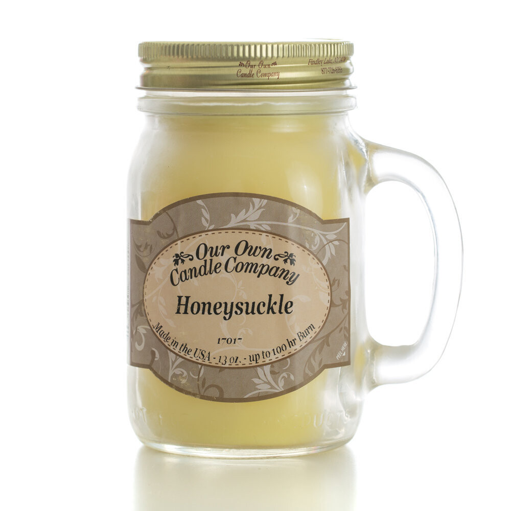 Honeysuckle 13 Oz. Mason Jar 