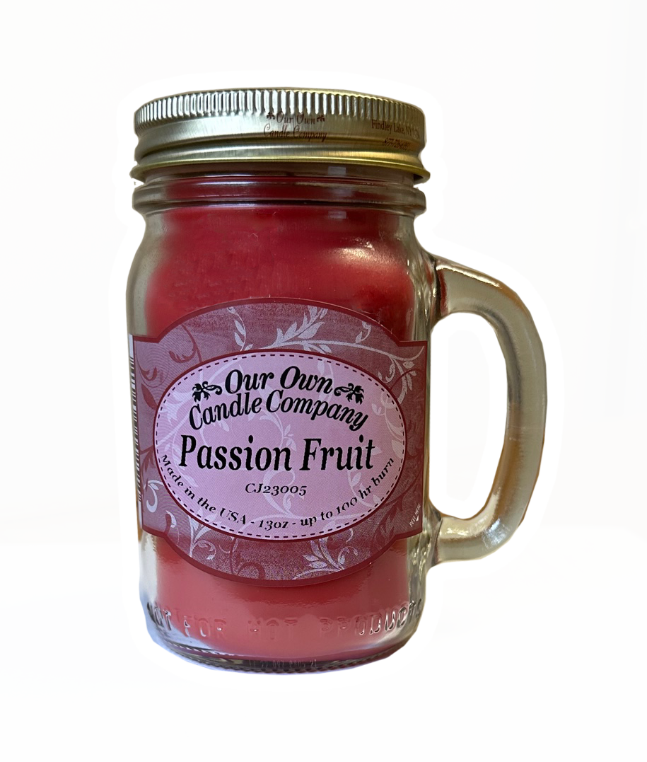 Passion Fruit 13 Oz. Mason Jar 