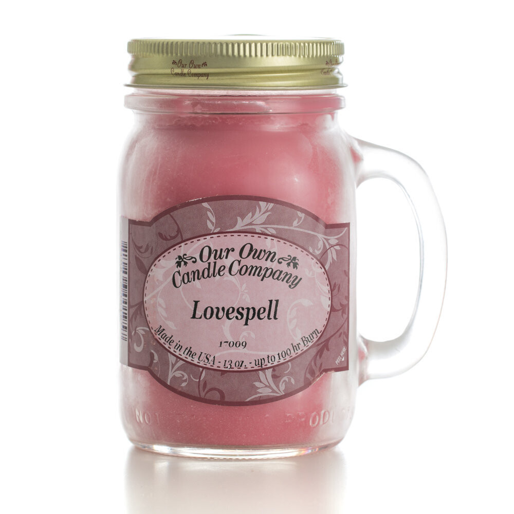 Lovespell 13 Oz. Mason Jar 