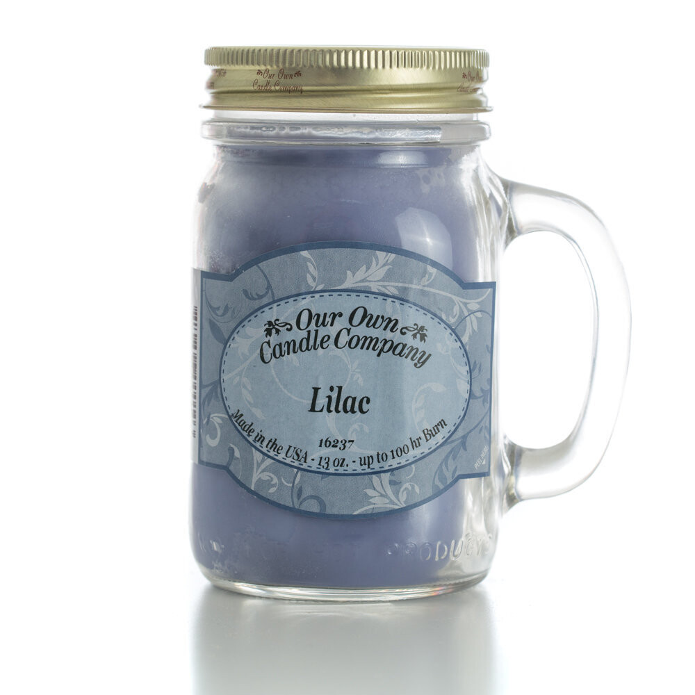 Lilac 13 Oz. Mason Jar 