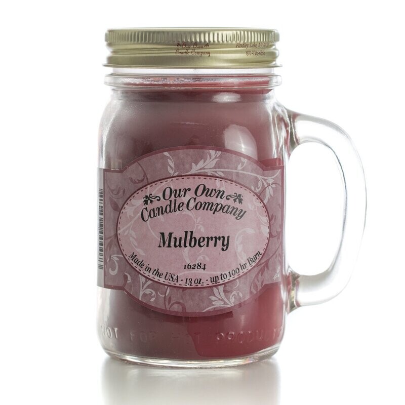 Mulberry 13 Oz. Mason Jar 