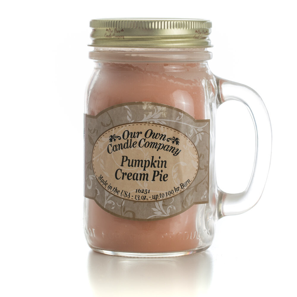 Pumpkin Cream Pie 13 Oz. Mason Jar 