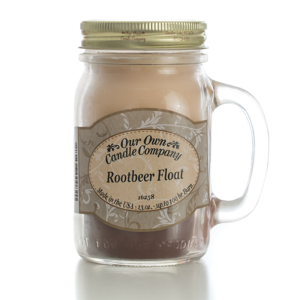 Root Beer Float 13 Oz  Mason Jar 