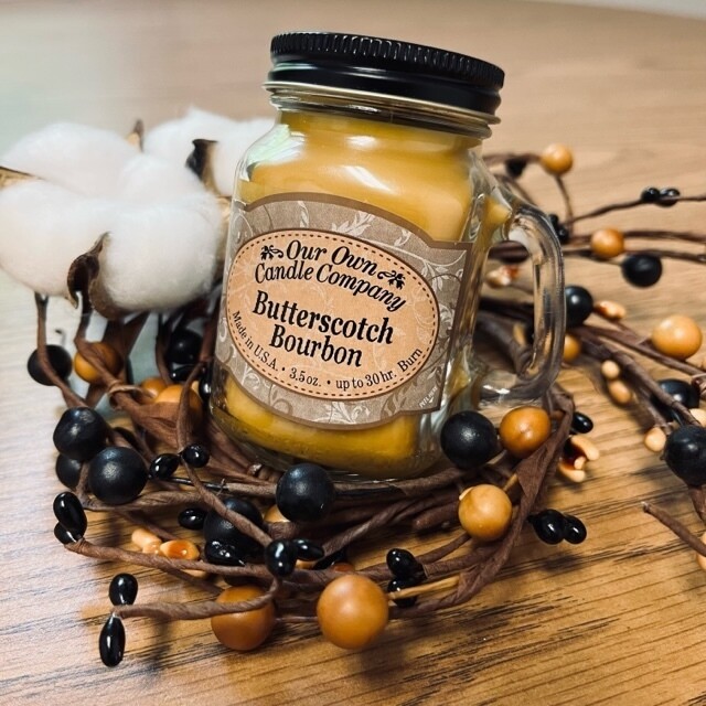 Butterscotch Bourbon Mini Mason
