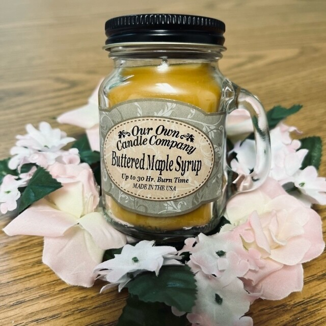 Buttered Maple Syrup Mini Mason
