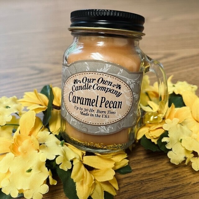 Caramel Pecan Mini Mason