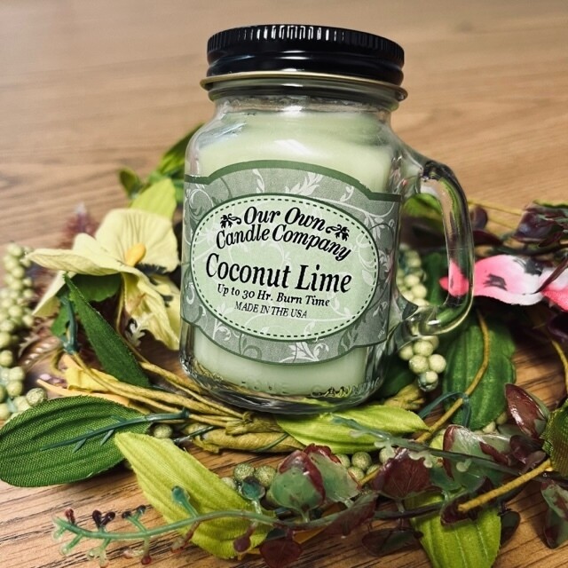 Coconut Lime Mini Mason