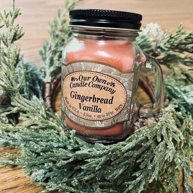 Gingerbread Vanilla Mini Mason