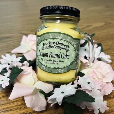 Lemon Poundcake Mini Mason