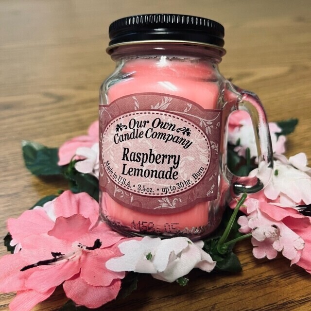 Raspberry Lemonade Mini Mason