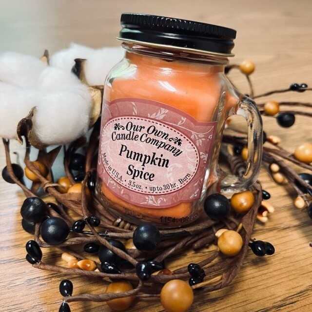 Pumpkin Spice Mini Mason