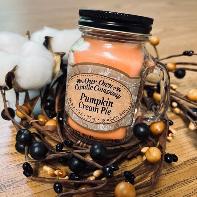 Pumpkin Cream Pie Mini Mason