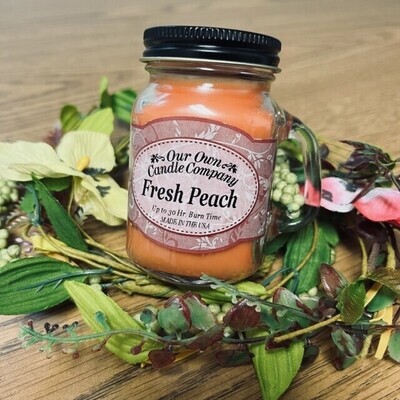 Fresh Peach Mini Mason