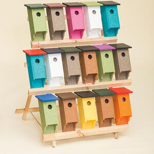 Handmade Poly Bluebird House
