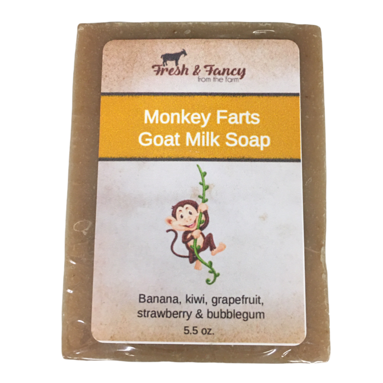Monkey Farts / Goat Milk Bar Soap