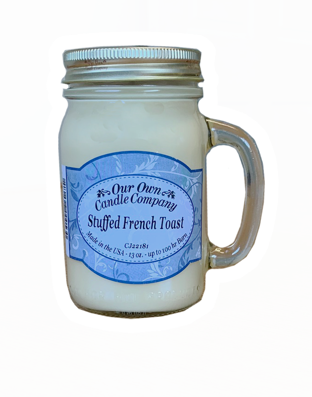 Stuffed French Toast 13 Oz. Mason Jar 