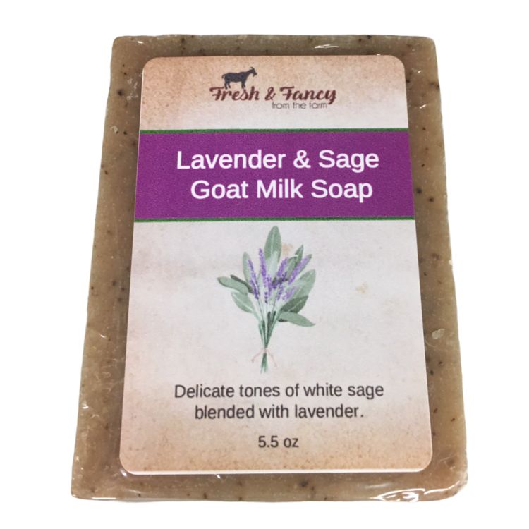 Lavender and Sage / Goat Milk Bar Soap