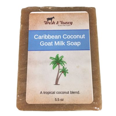 Caribbean Coconut / Goat Milk Bar Soap