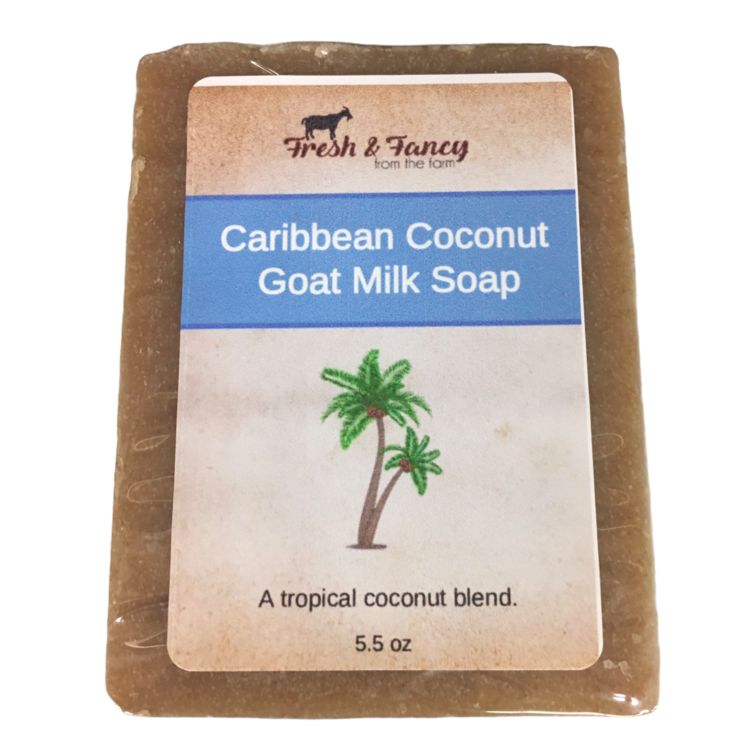 Caribbean Coconut / Goat Milk Bar Soap