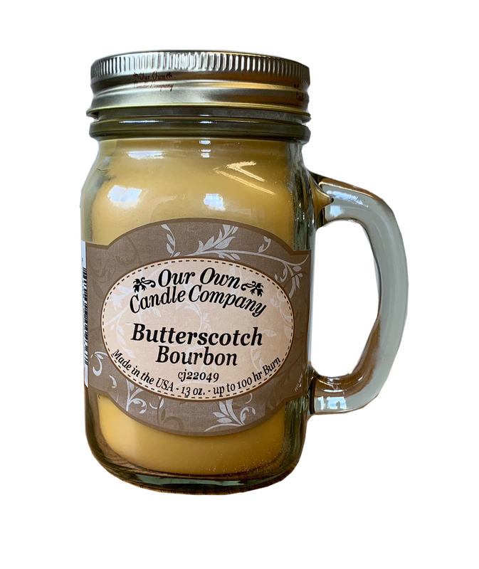 Butterscotch Bourbon 13 Oz. Mason Jar 