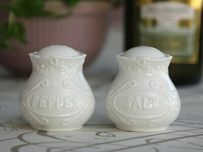 Provence salt & peber sæt 100% porcelæn