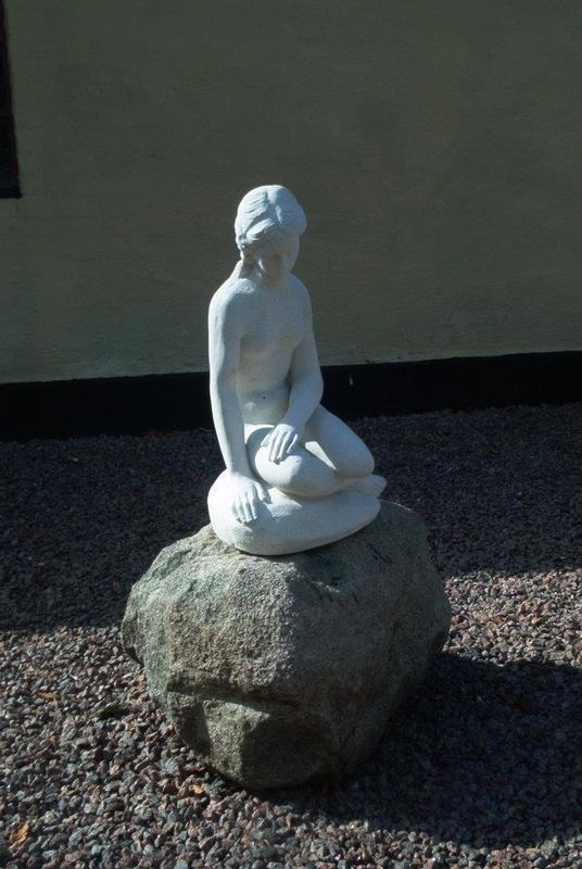 Figur. Den lille havfrue / Lahema Marmorkunst