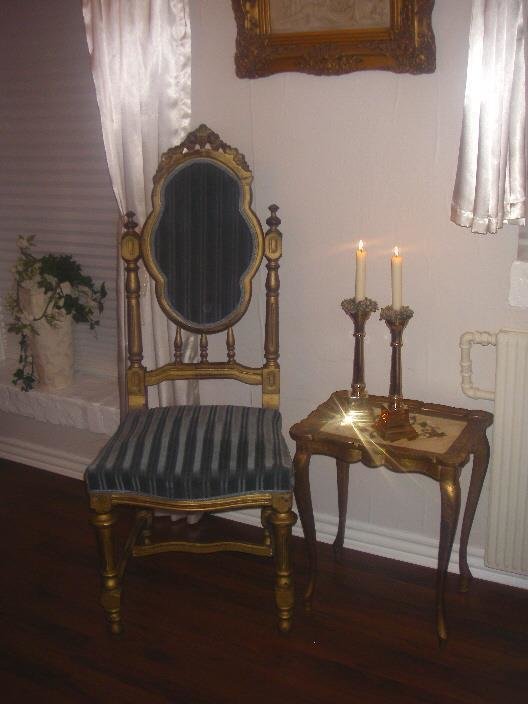 Antik sjælden dronning stol.