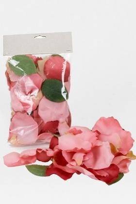 Dekorationsblade - Rosenblade, rosa. 60 stk