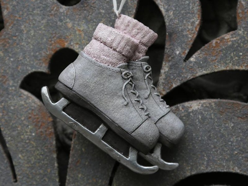 Vintage skøjter H9/L11 cm