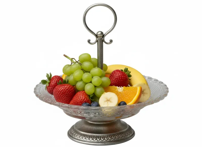 Køkken opsats etage m. 1 glasfad