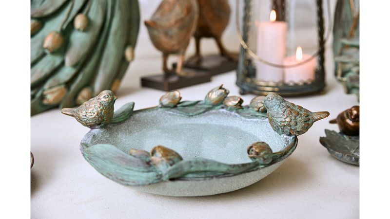 Stort fuglebad 13x42 cm.