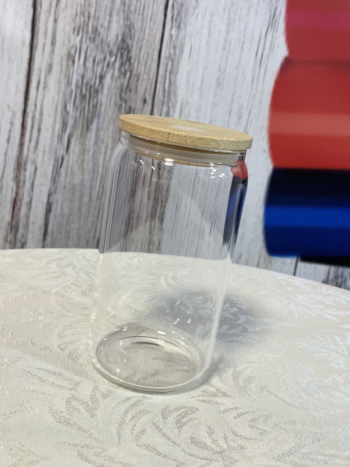 12 oz. Glass Can Tumbler