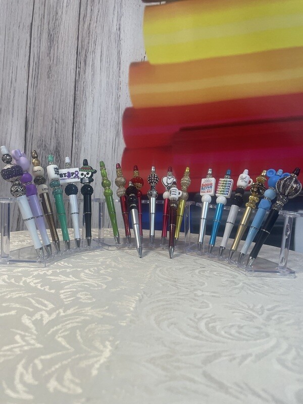 Customized Beaded Pens