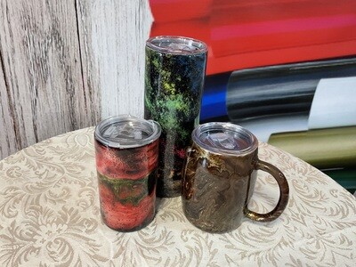 Custom SS Ink Stained Tumblers