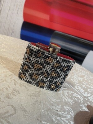 Animal Print Flask