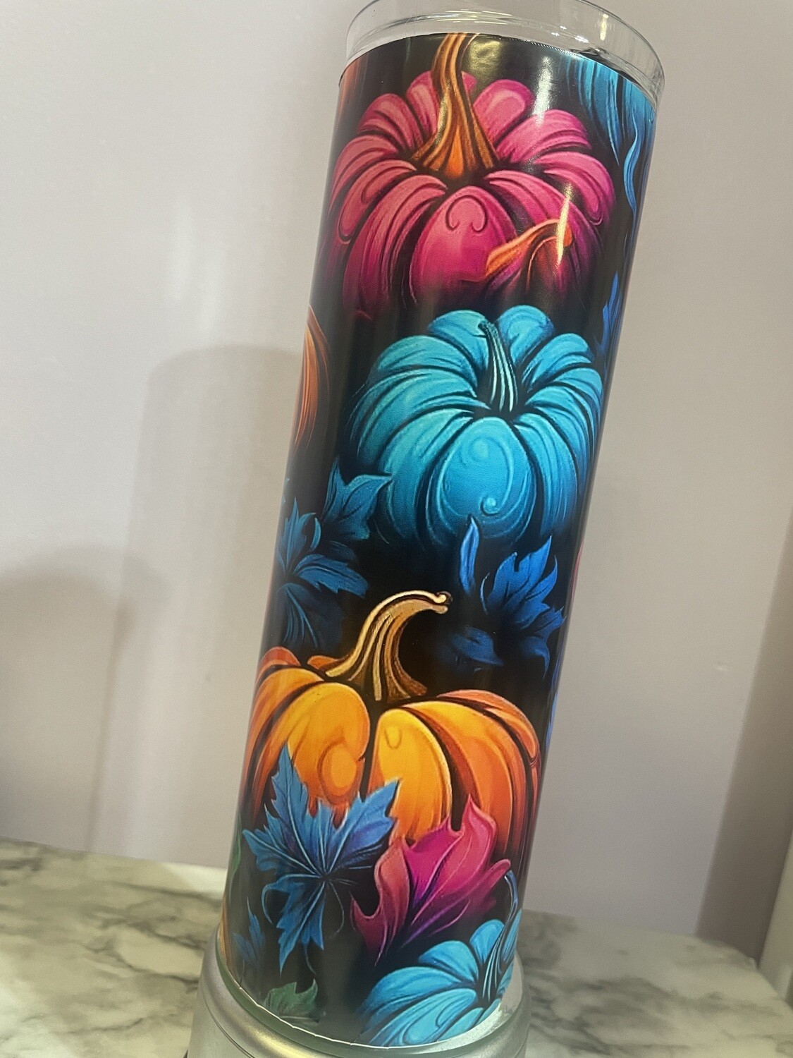 Custom Vinyl Wrapped Tumbler