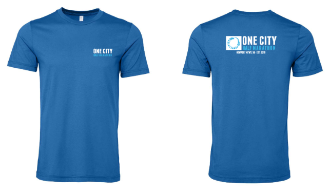 One City Half Marathon tee shirt