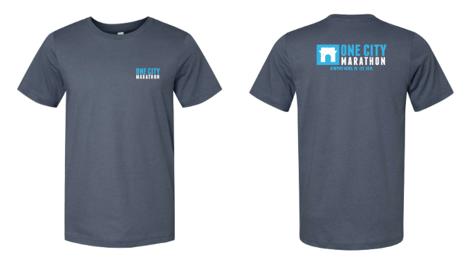 One City Full Marathon tee shirt