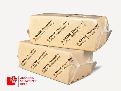 GUTEX Thermofibre Einblas-Holzfaser