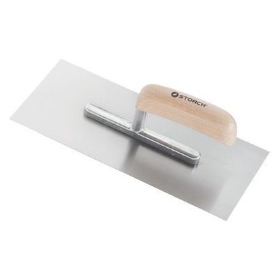 Glättekelle mit Holzgriff