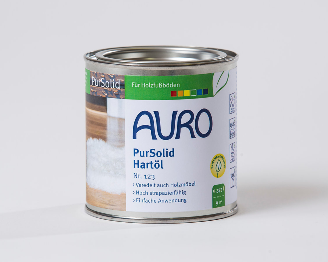 Auro 123 PurSolid Hard Oil - Natural Wood Finish