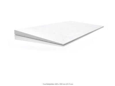 Casi Keilplatten 600 x 300 mm 25/5 mm