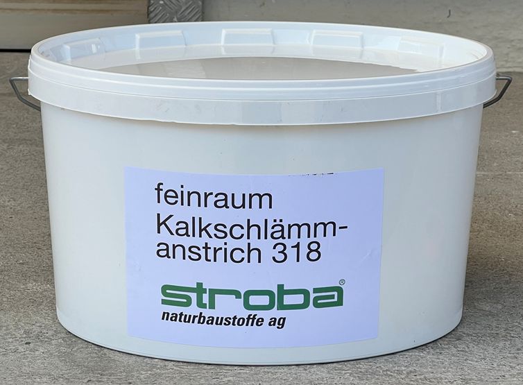 Kalkschlämmanstrich Weiss