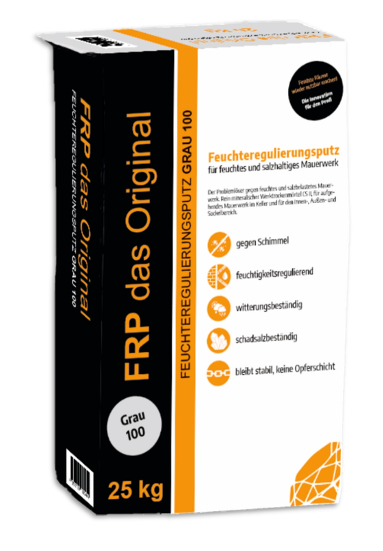 Feuchteregulierungsputz H200 altweiss