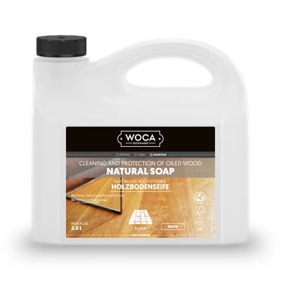 Woca Holzbodenseife Weiss 2.5 L Woca Holzbodenseife Weiss 2.5 L